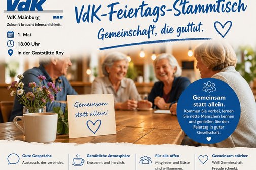 VdK Stammtisch Mainburg Miteinander - Füreinander